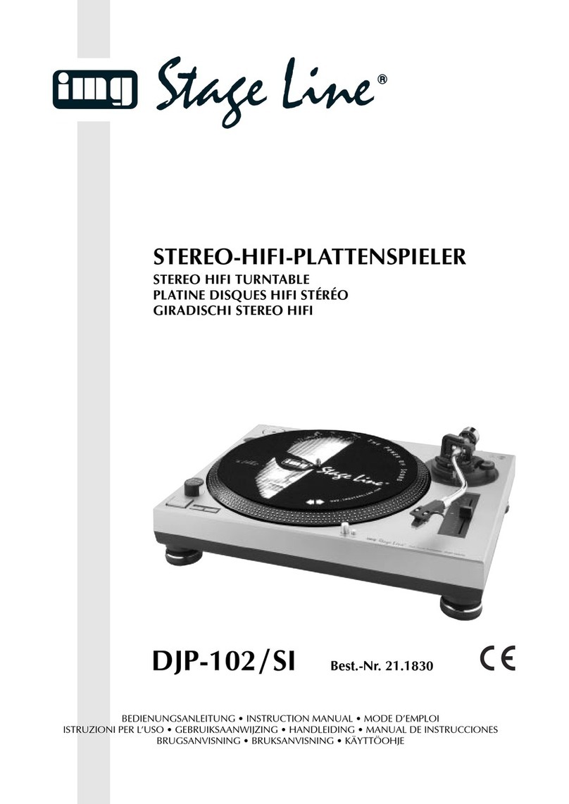 IMG STAGE LINE DJP-102/SI instruction manual