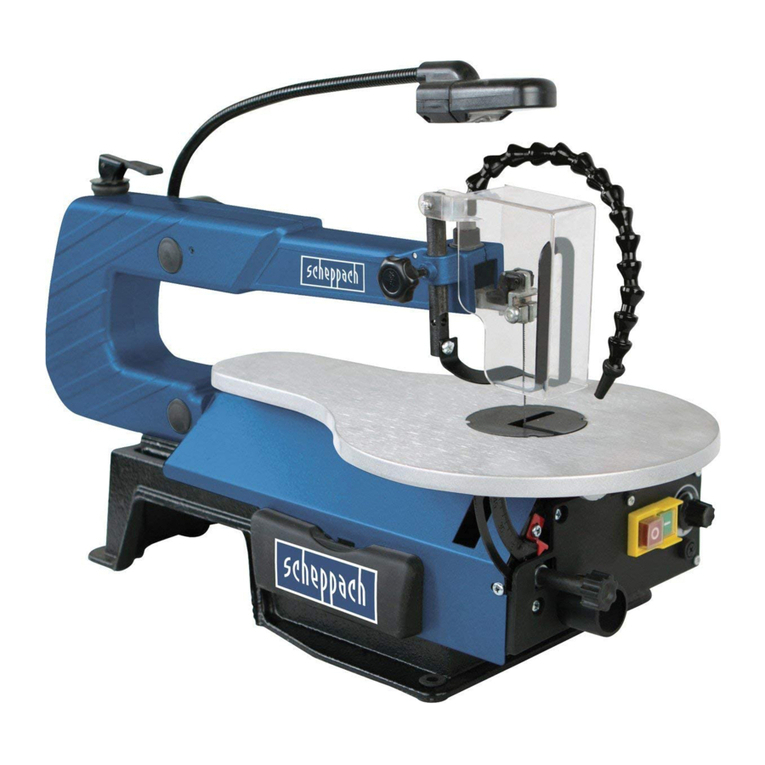 Scheppach sd1600v User manual