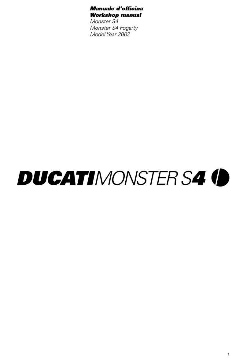 Ducati monster S4 fogarty 2002 Workshop manual