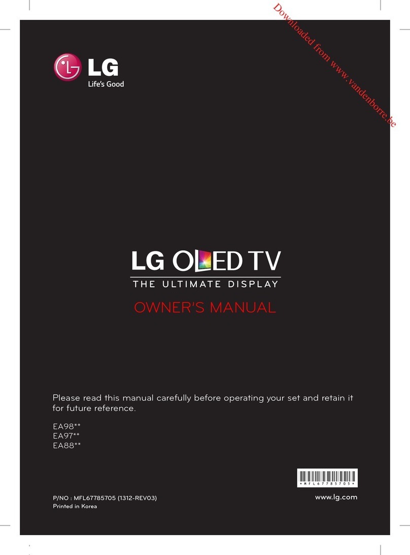 LG EA98 series User manual