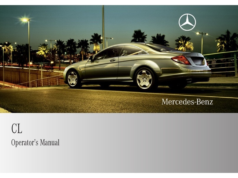 Mercedes-Benz 2008 CL 550 4MATIC Operator's manual