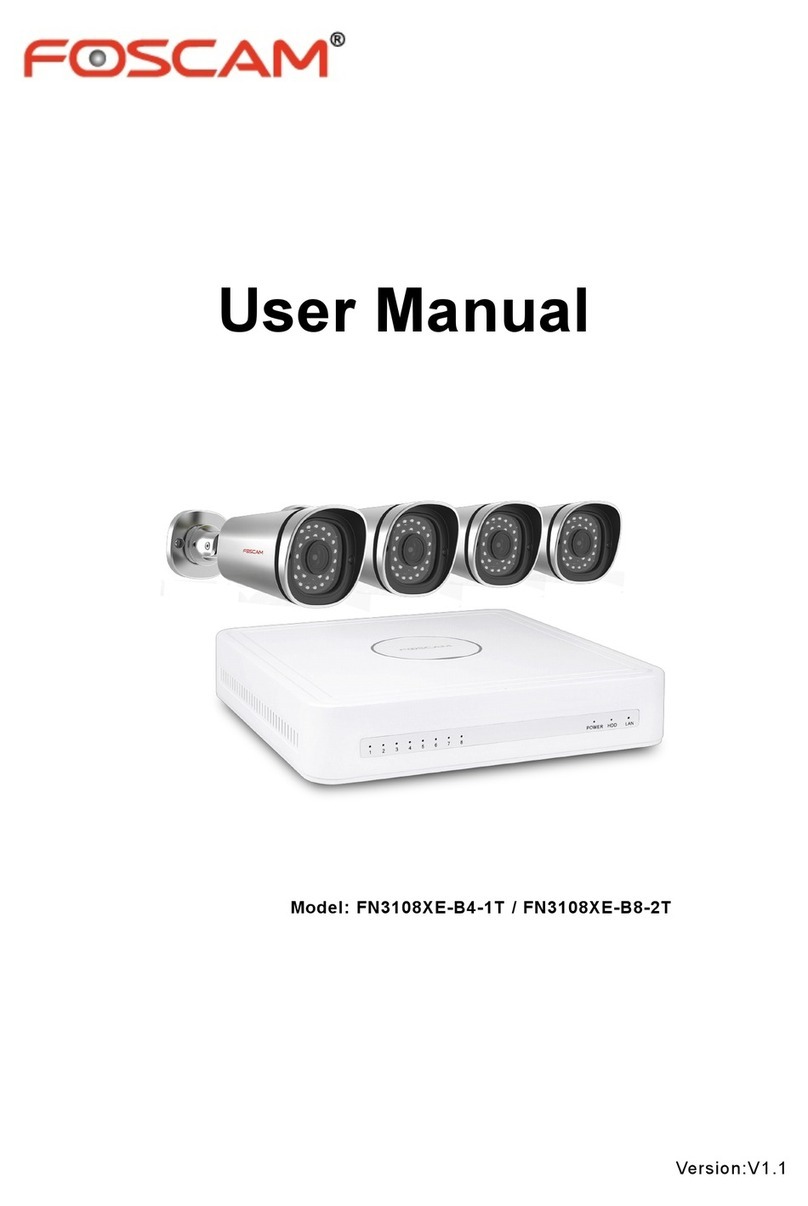 Foscam FN3108XE-B4-1T User manual Foscam FN3108XE-B4-1T User manual