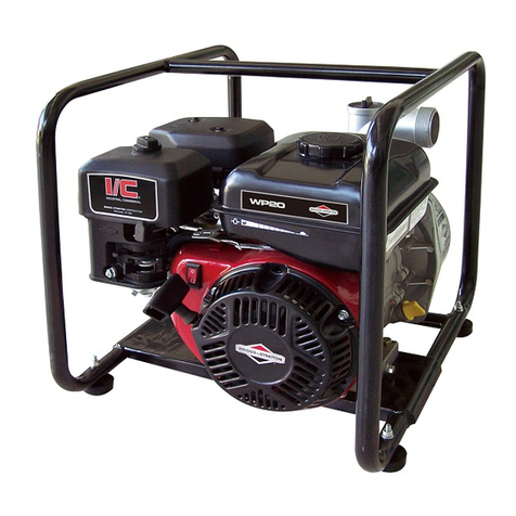 Briggs & Stratton WP20 Operator's manual