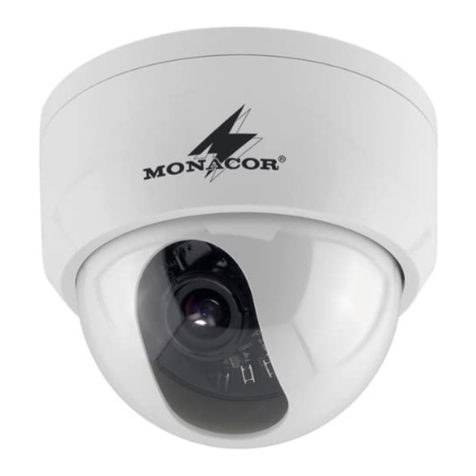 Monacor TVCCD-375COL User manual