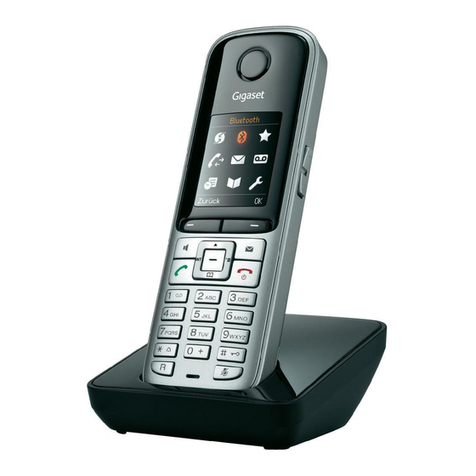 Gigaset S810H User manual Gigaset S810H User manual
