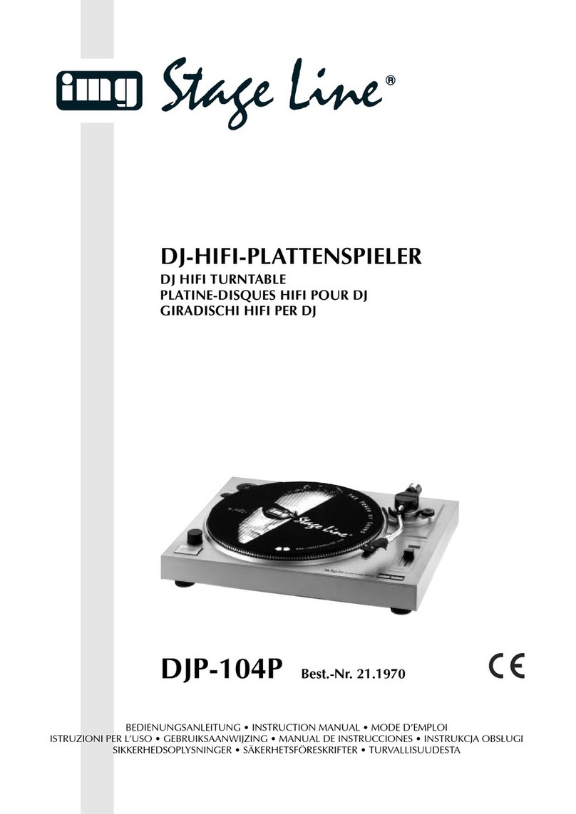 IMG STAGE LINE DJP-104P instruction manual