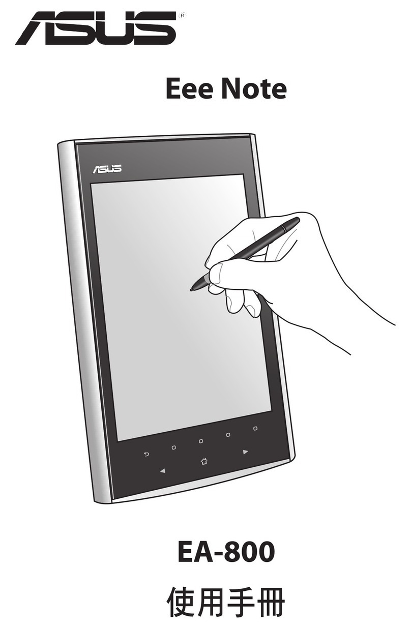 Asus EA-800 User manual Asus EA-800 User manual