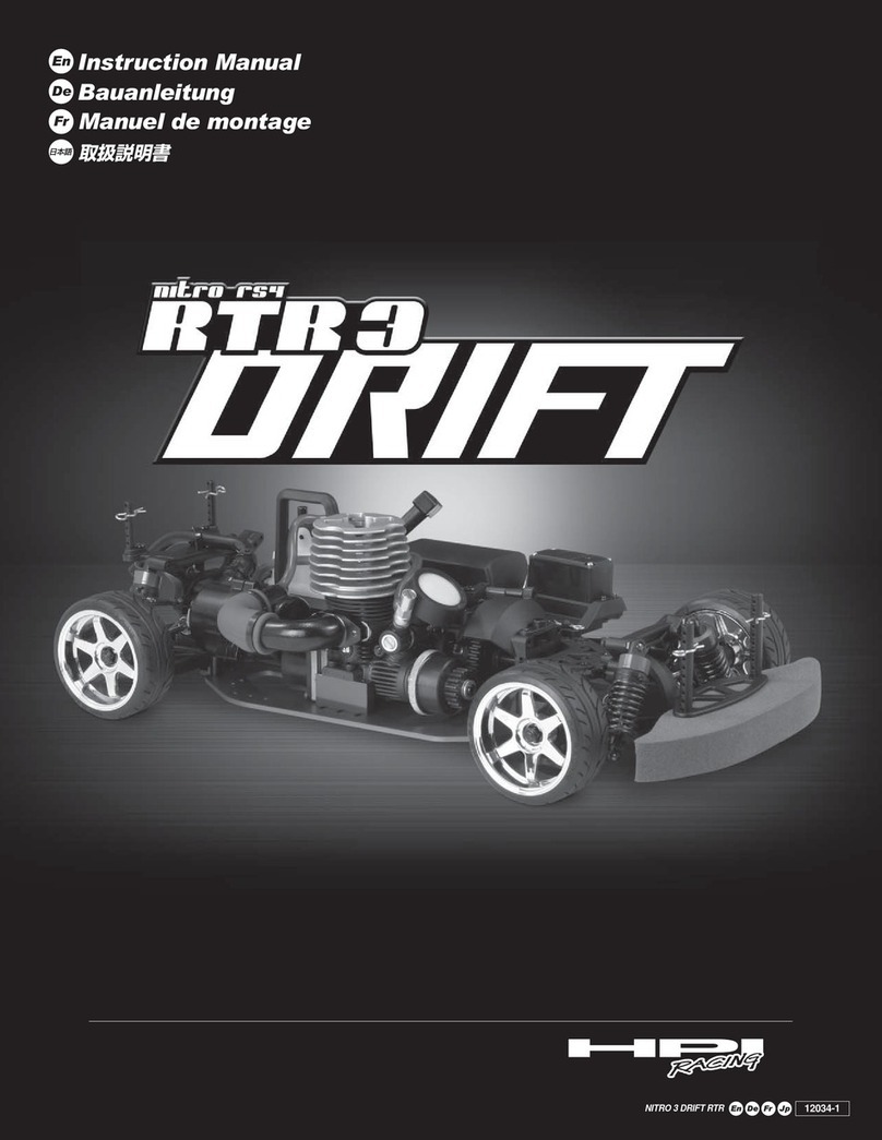 HPI Racing Nitro rs4 RTR 3 Evo instruction manual