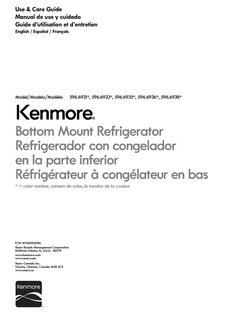 Kenmore 596.6931 Series Use & care guide