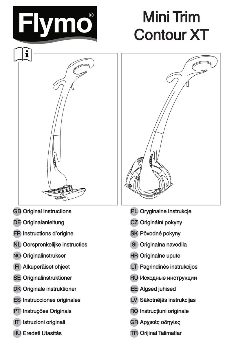 Flymo MCXT25 User manual