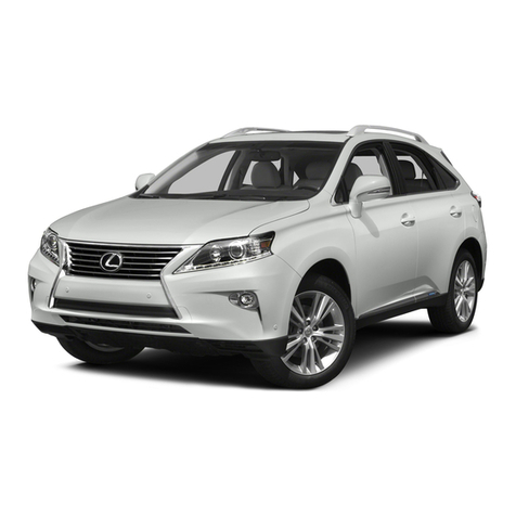 Lexus rx450h 2015 User manual