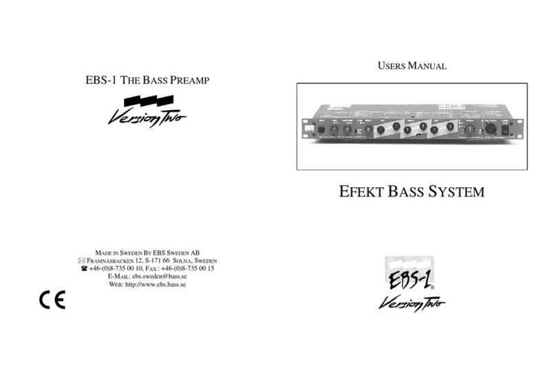 EBS -1 version two user manual