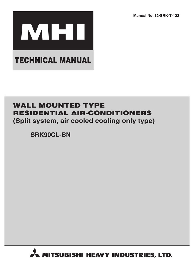 Mitsubishi SRK90CL-BN User manual