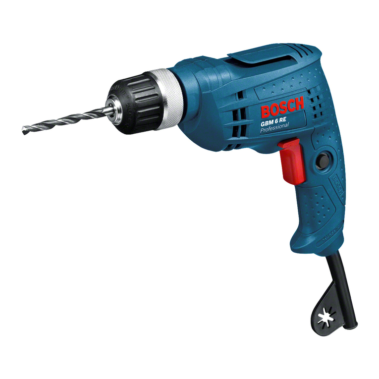 Bosch GBM 6 RE Professional User manual