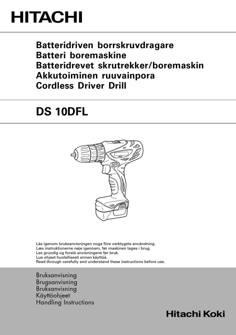Hitachi DS 10DFL User manual