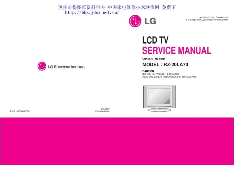 LG RZ-20LA70 User manual
