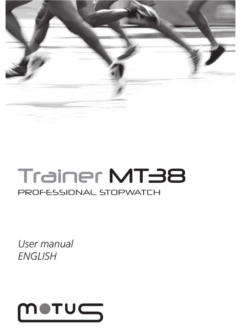 Motus Trainer MT38 user manual