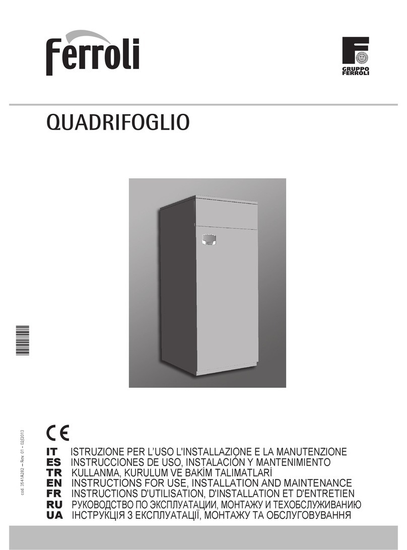 Ferroli quadrifoglio Troubleshooting guide