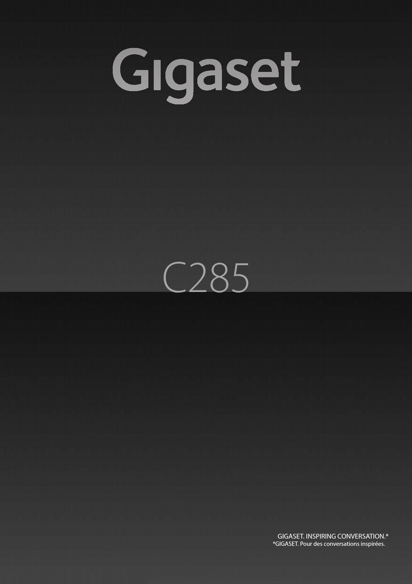 Gigaset C285 User manual