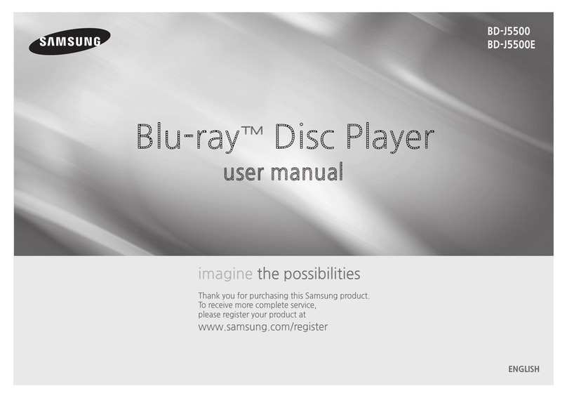 Samsung BD-J5500 user manual