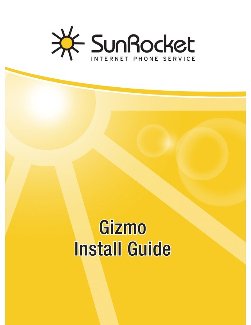 SunRocket Gizmo AC-211 N installation guide