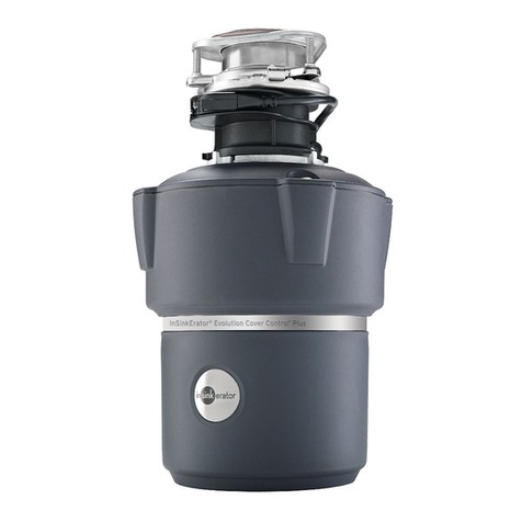 InSinkErator Evolution Pro Cover Control Plus manual
