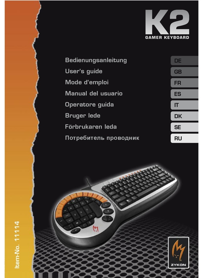 Zykon K2 11114 user guide
