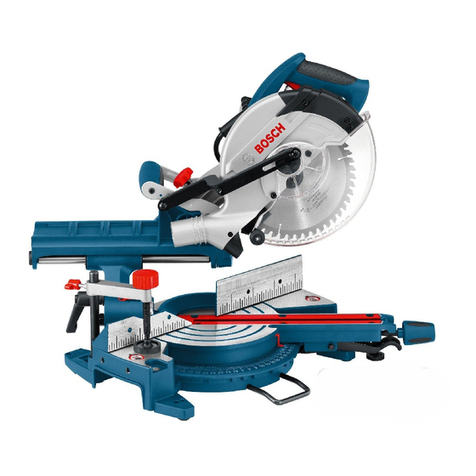 Bosch GCM 8 SJ Professional Original instructions