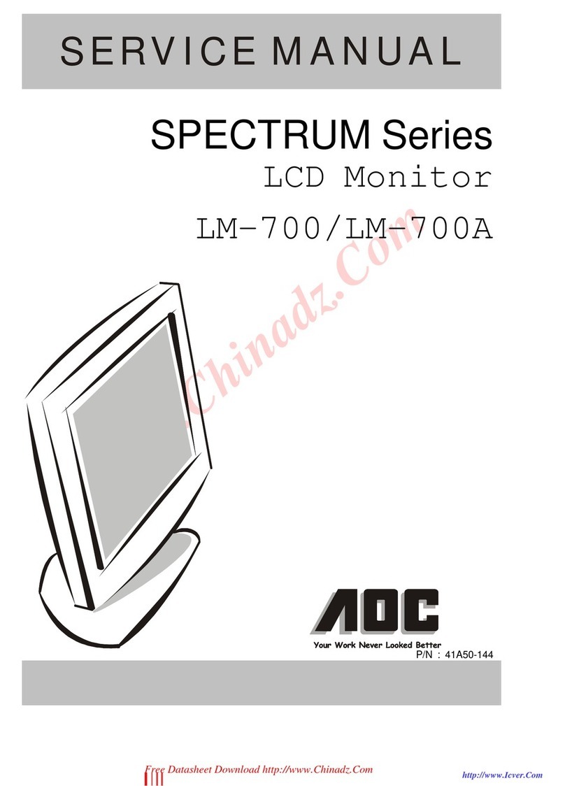 AOC SPECTRUM LM-700 User manual