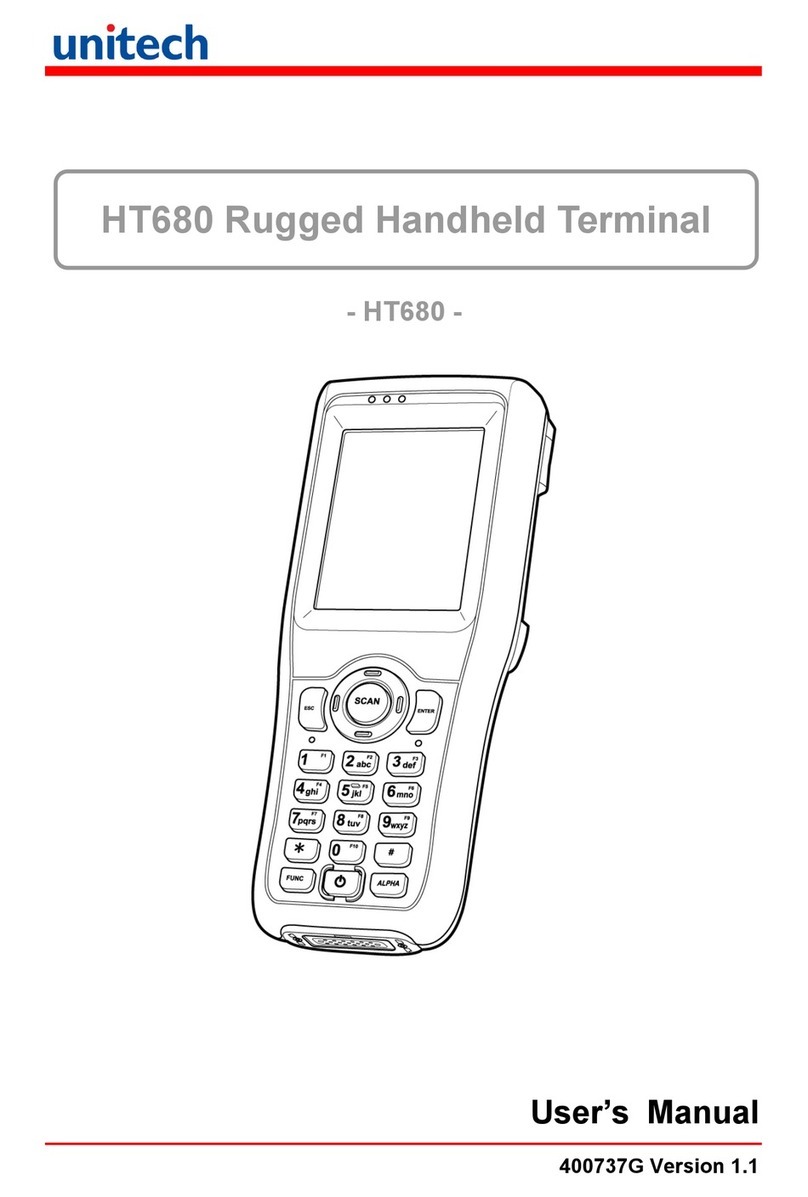 Unitech HT680 user manual