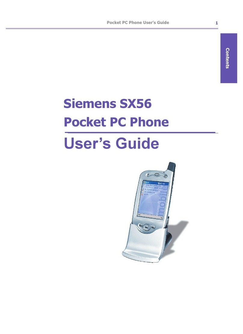 Siemens SX56 User manual