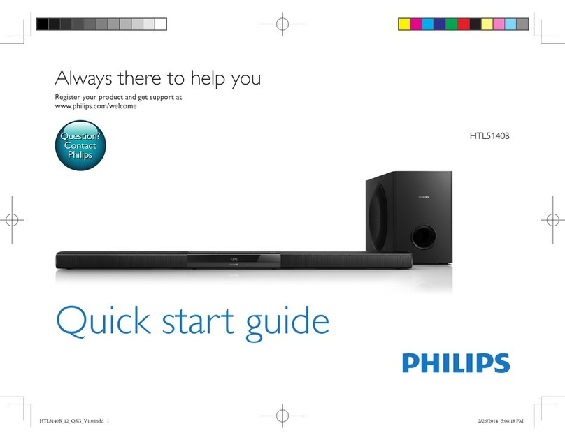 Philips HTL5140B User manual