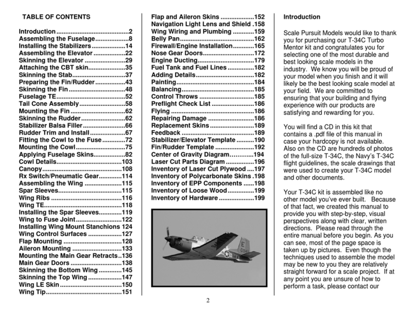 PURSUIT T-34C TURBO MENTOR user manual