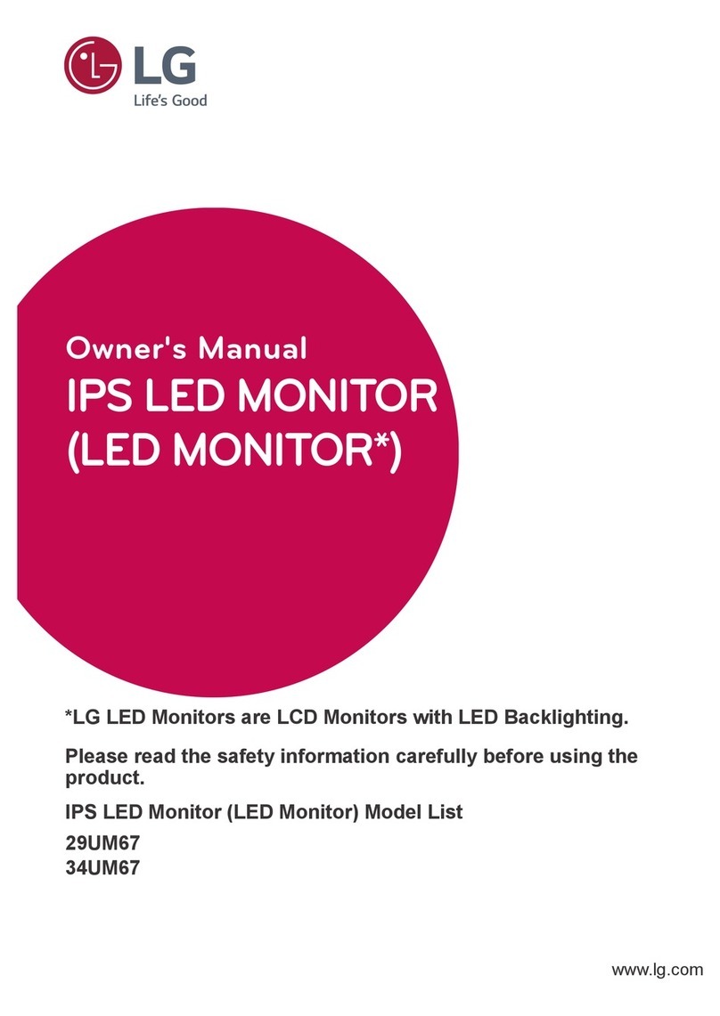 LG 34UM67 User manual