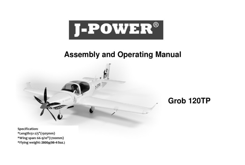 J-Power Grob 120TP Assembly and operating manual