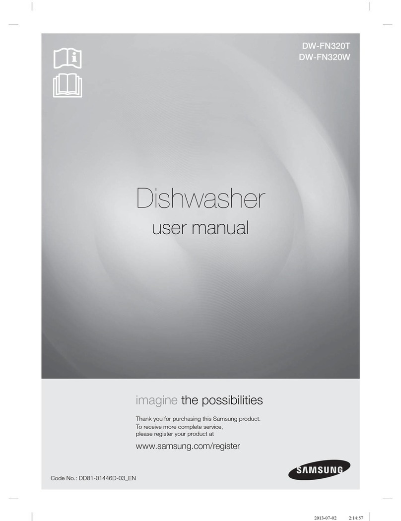 Samsung DW-FN320T user manual