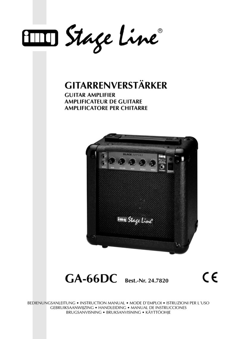 IMG STAGE LINE GA-66DC instruction manual