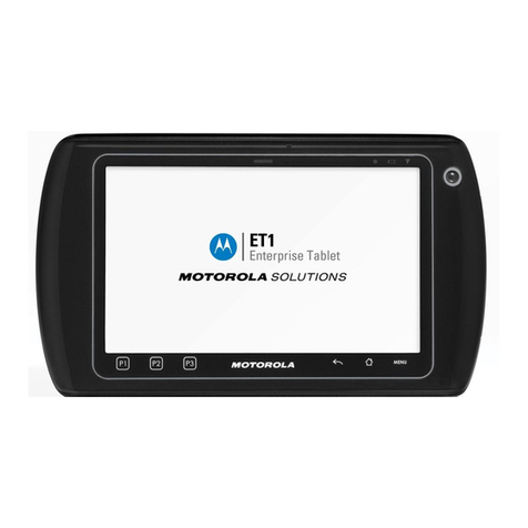 Motorola ET1 User manual