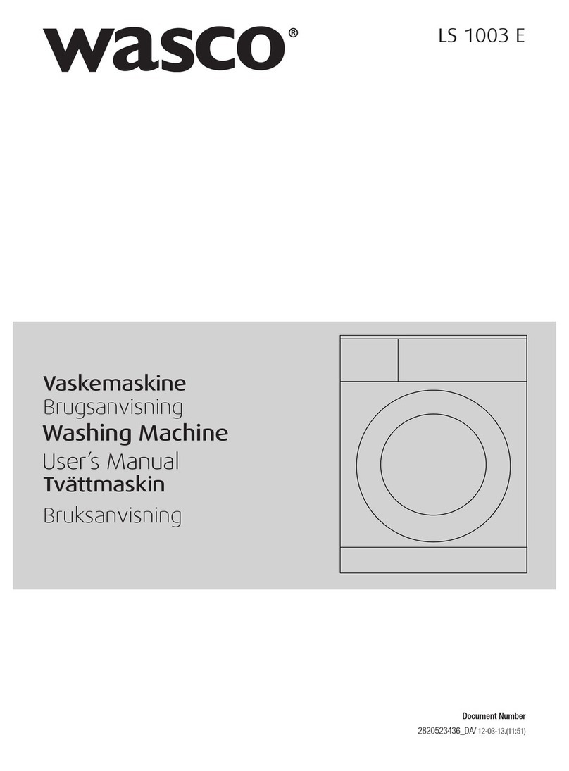Wasco LS 1003 E user manual Wasco LS 1003 E user manual