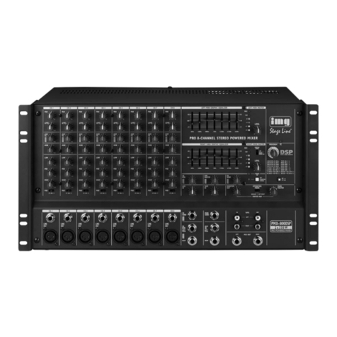 IMG STAGE LINE PMX-800DSP instruction manual