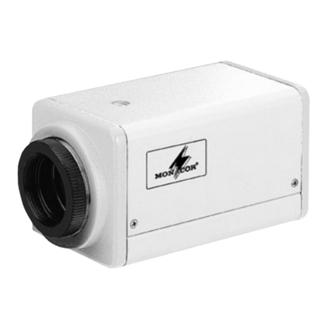 Monacor TVCCD-700COL instruction manual