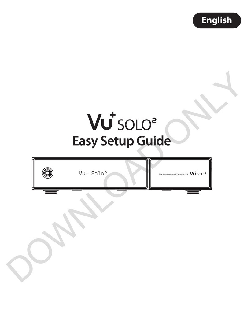 Vu+ Solo 2 Quick start guide