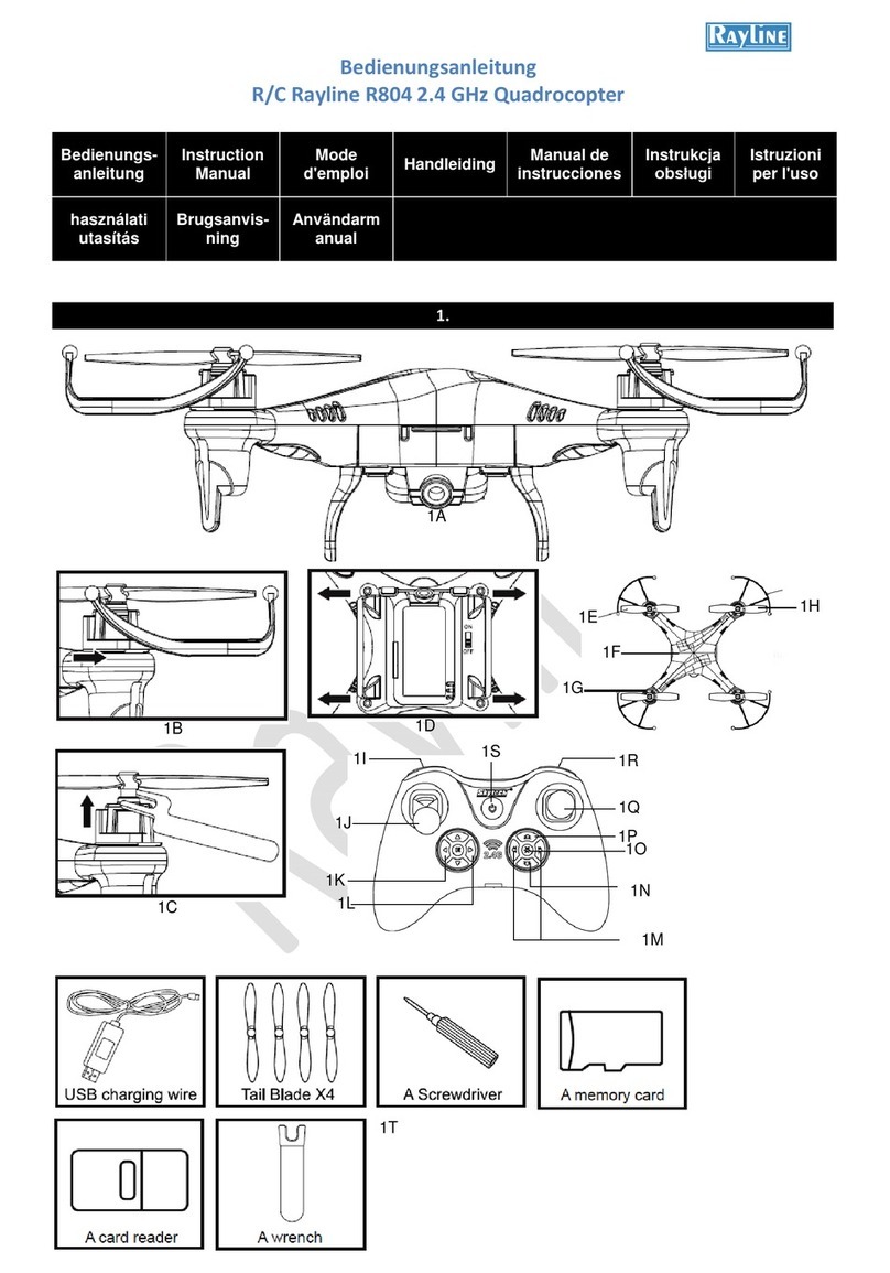 Rayline R804 User manual
