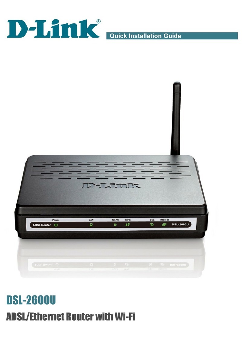 D-Link DSL-2600U User manual