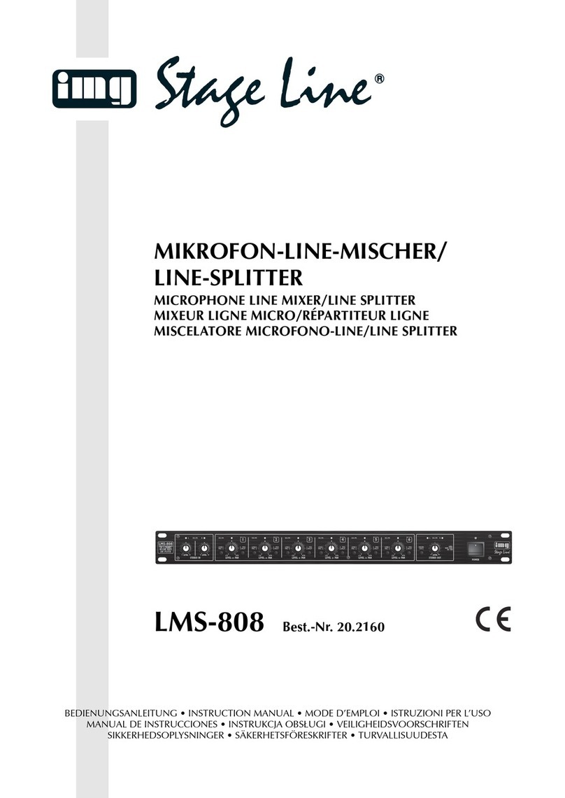 Stageline LMS-808 User manual