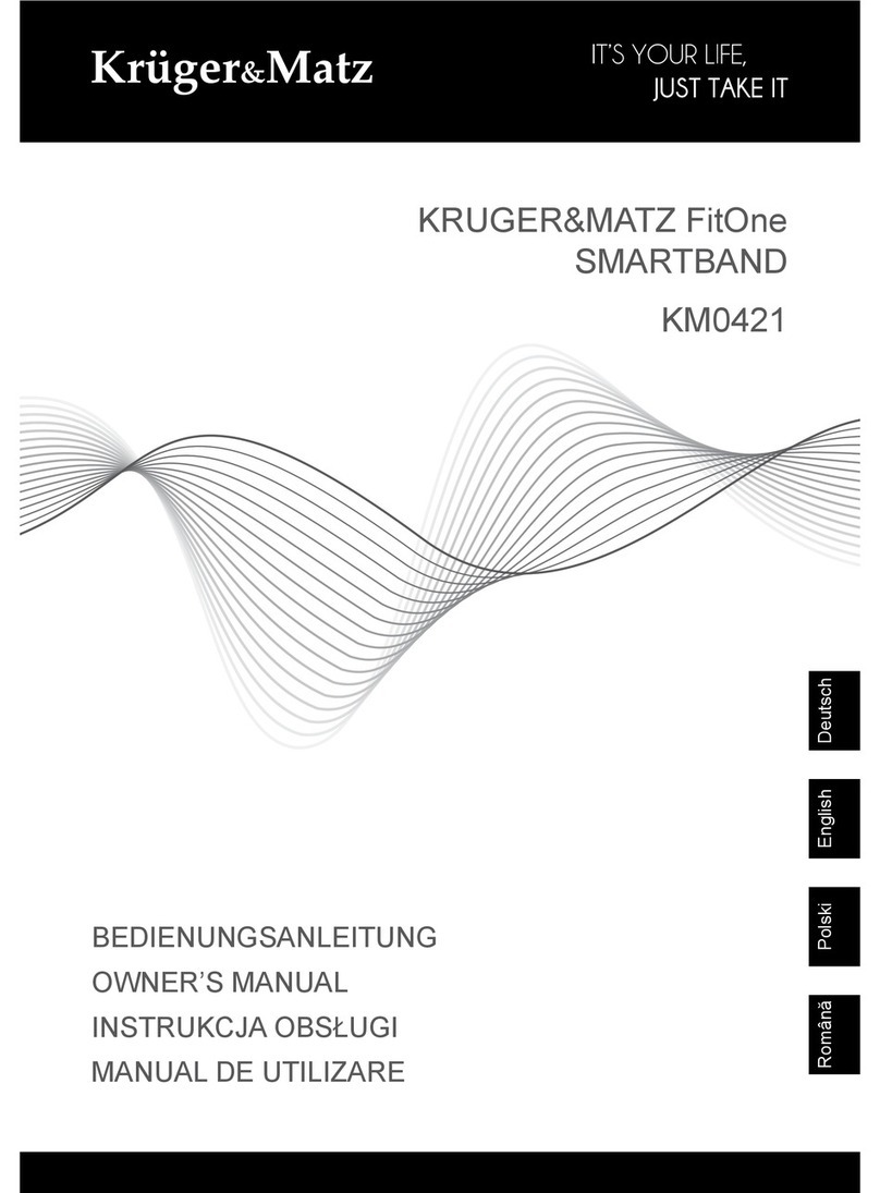 Kruger&Matz KM0421 owner's manual