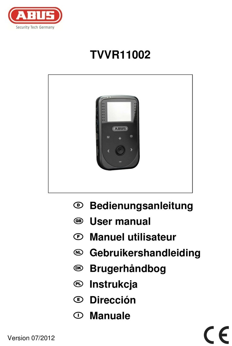 Abus tvvr11002 user manual