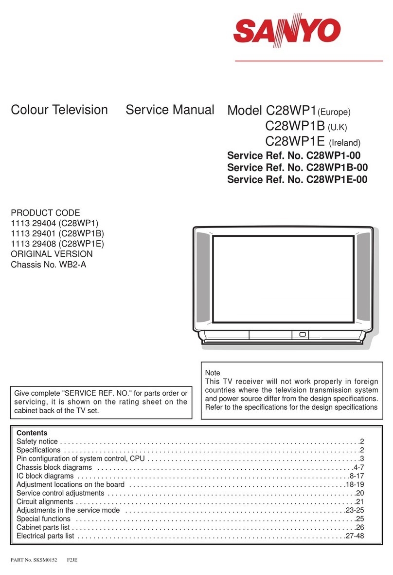Sanyo C28WP1 User manual