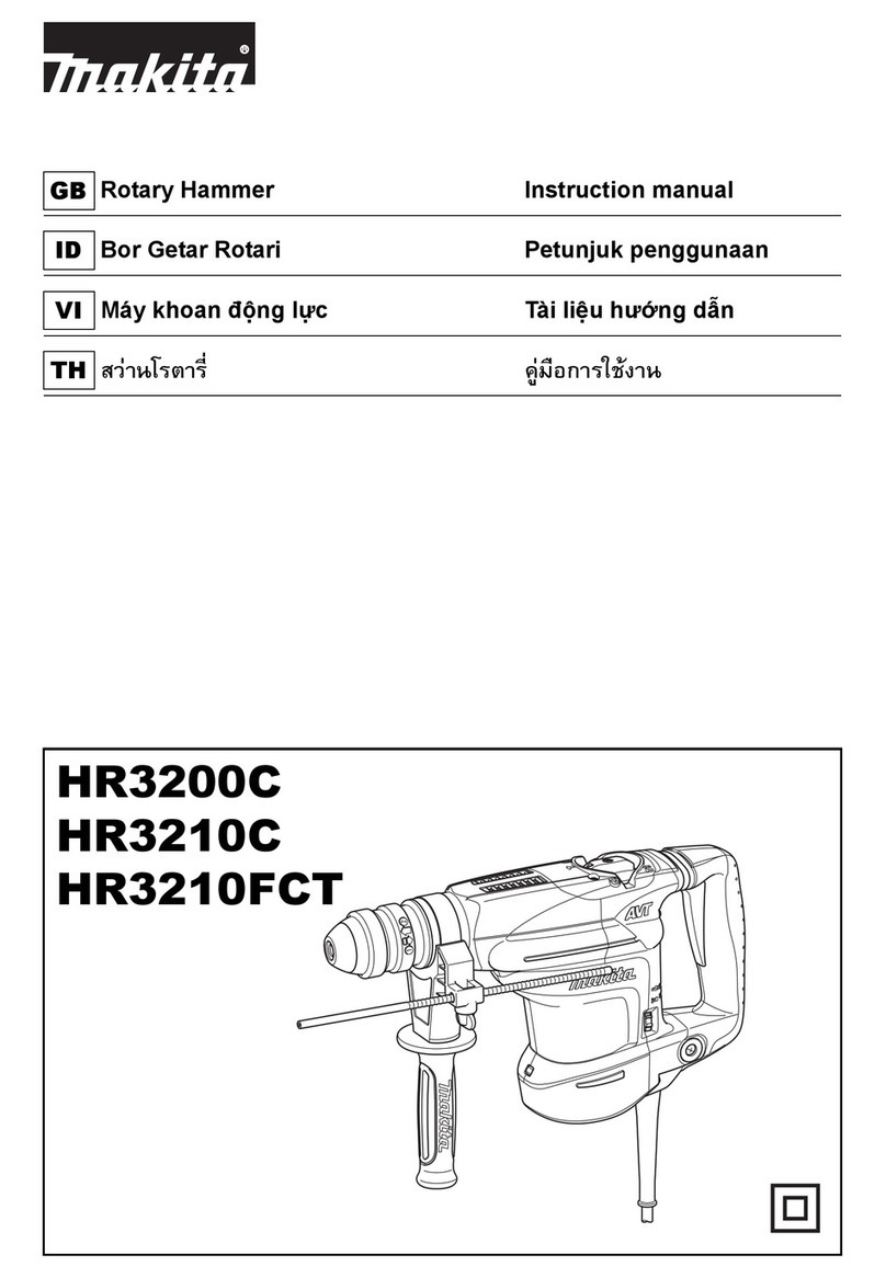 Makita HR3200C User manual