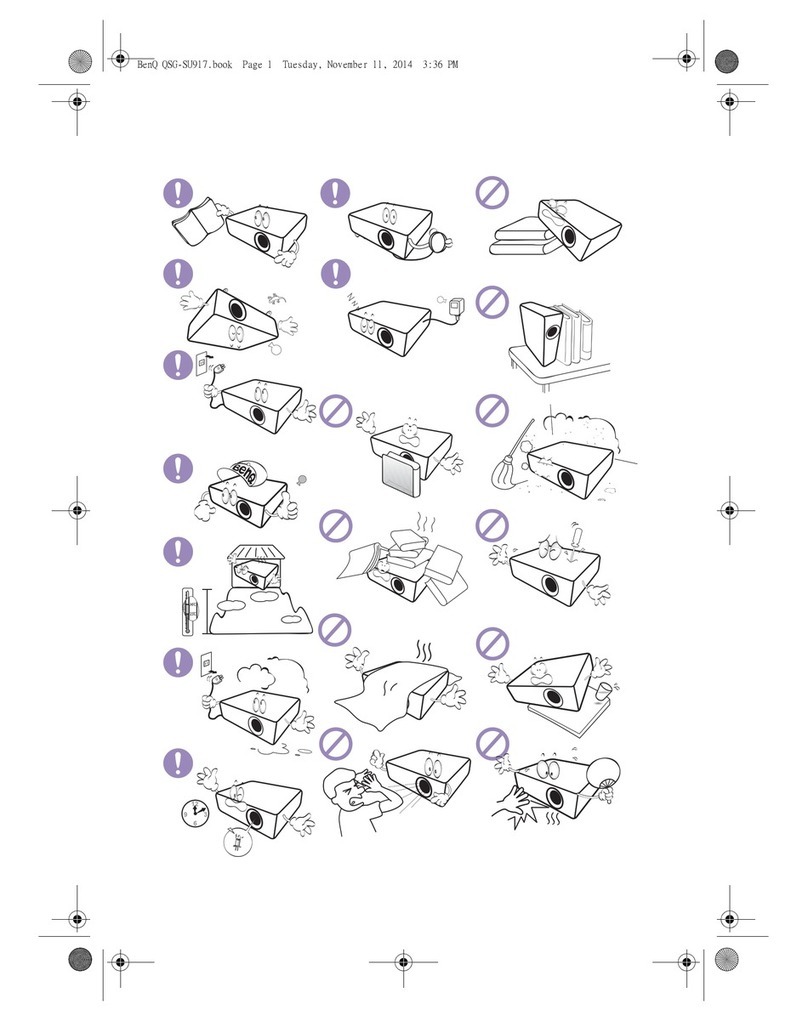 BenQ SU917 user manual